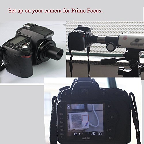 Goskyデラックス望遠鏡カメラアダプタキットfor Canon EOS/Rebel DSLR???Primeフォーカスと変数投影Eyepiece写真???Fits標準1.25?&quot;望遠鏡???acce w17b8b5 中古】Goskyデラックス望遠鏡カメラアダプタキットfor Canon EOS